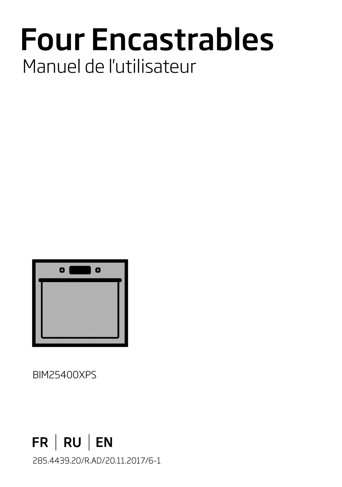 Beko BIM25400XPS User manual