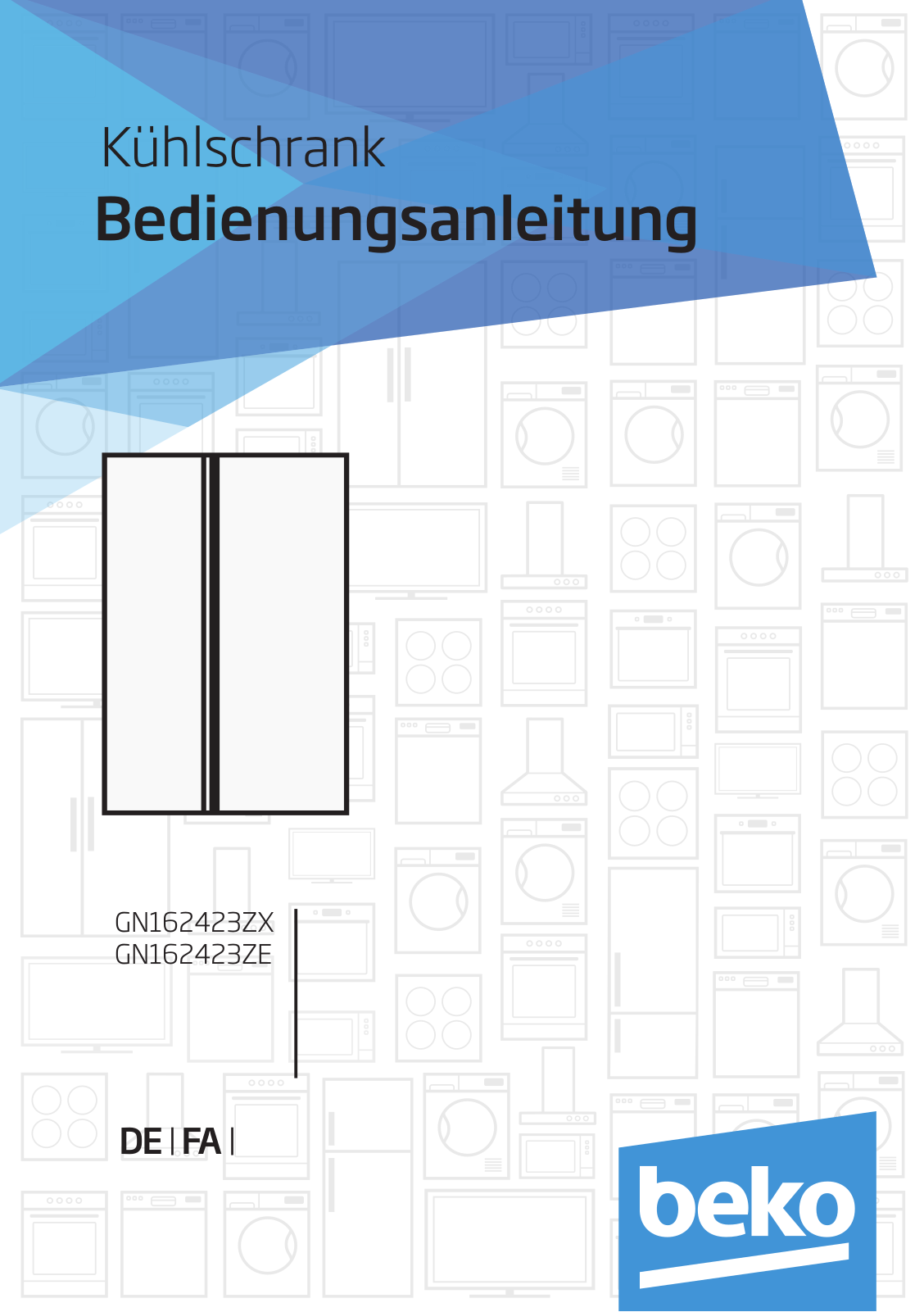 Beko GN162423ZX, GN162423ZE User manual