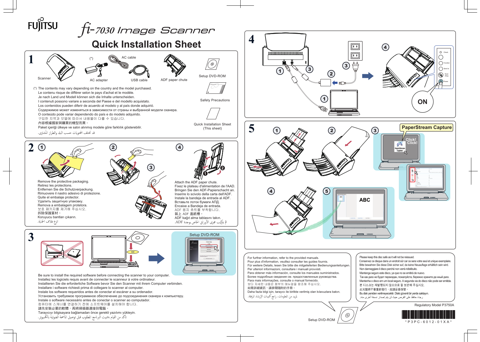 Fujitsu fi-7030 User Manual