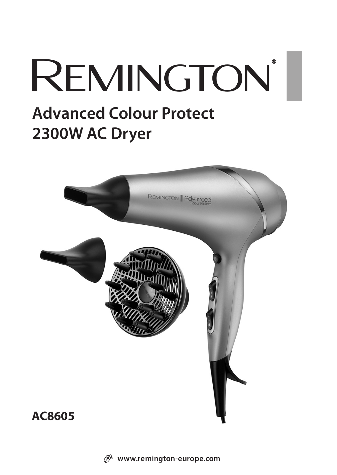 REMINGTON AC8605 User Manual