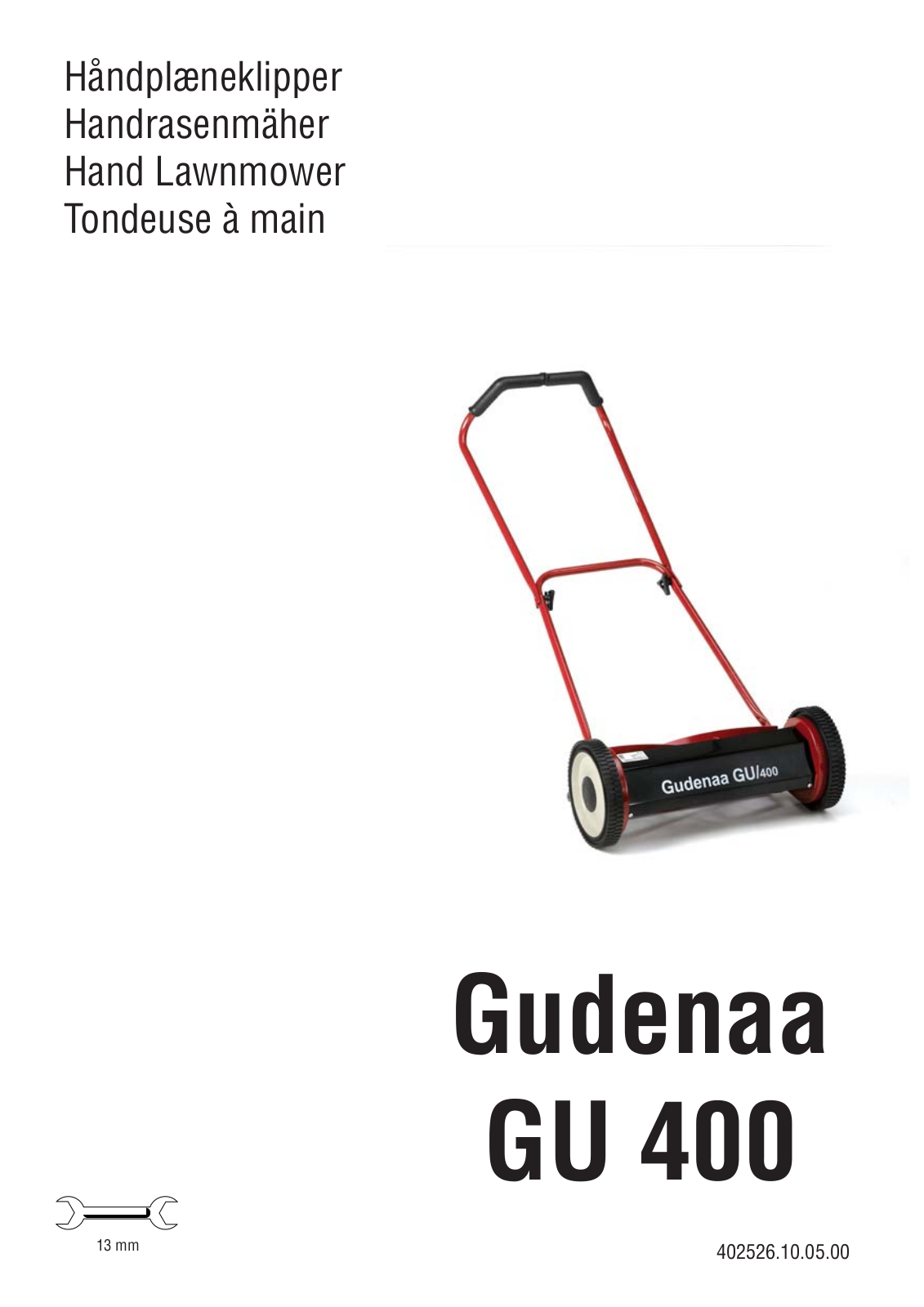 Gudenaa GU 400 User Manual