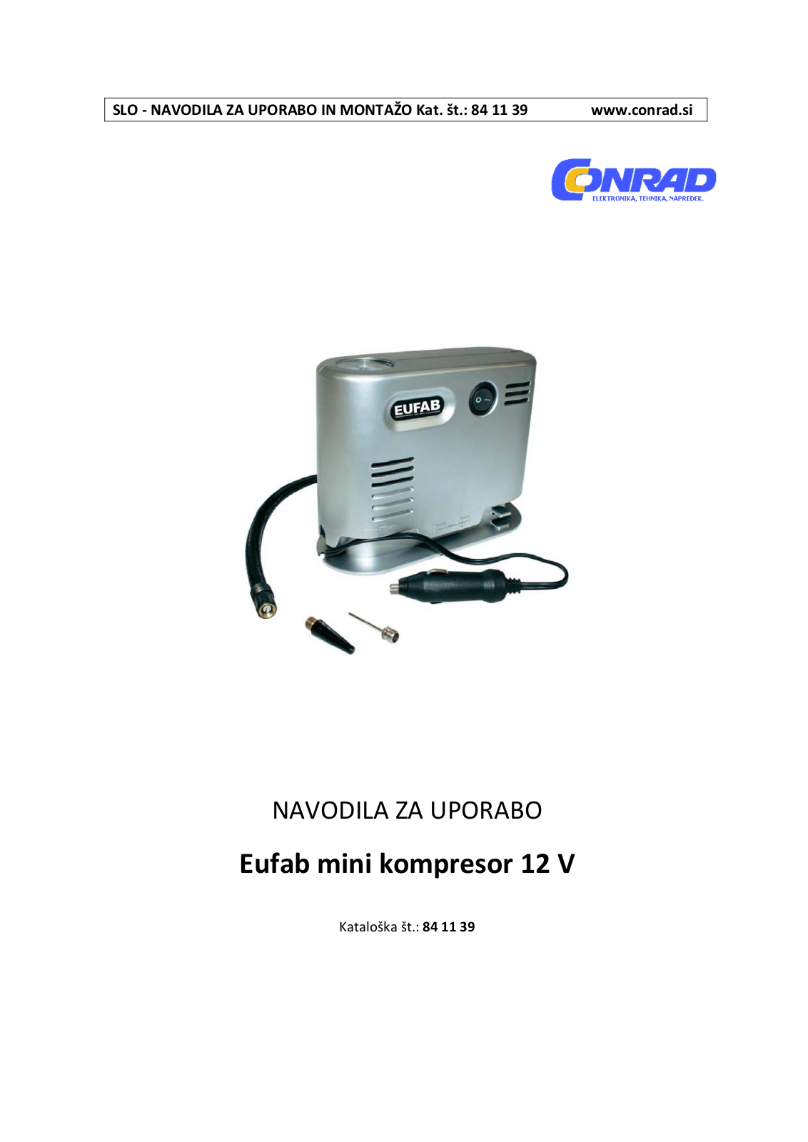 Eufab 21065 User manual