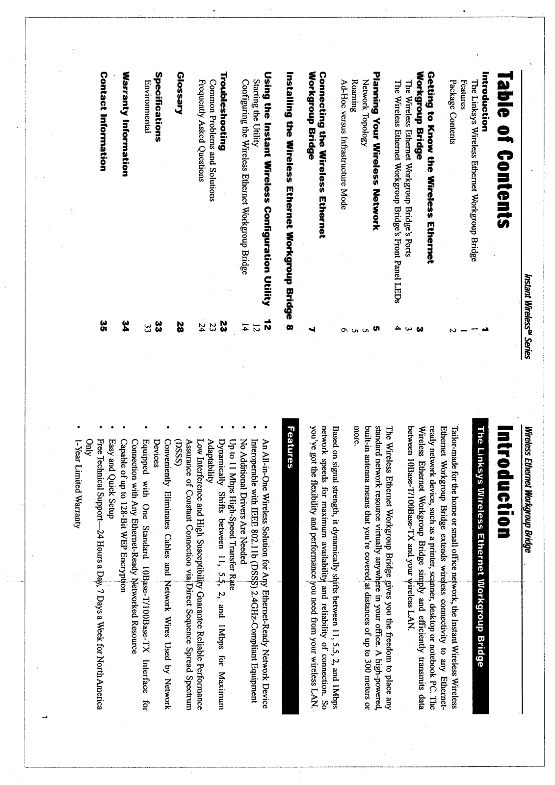 Linksys WETAP11 Users Manual