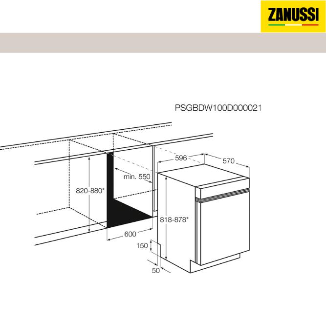 Zanussi ZDI22003XA User Manual