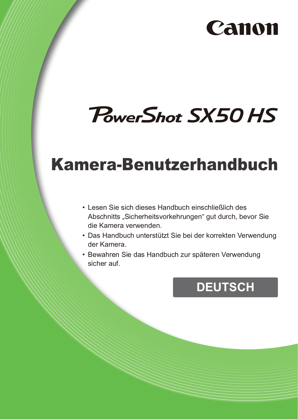 Canon PowerShot SX50 HS User guide