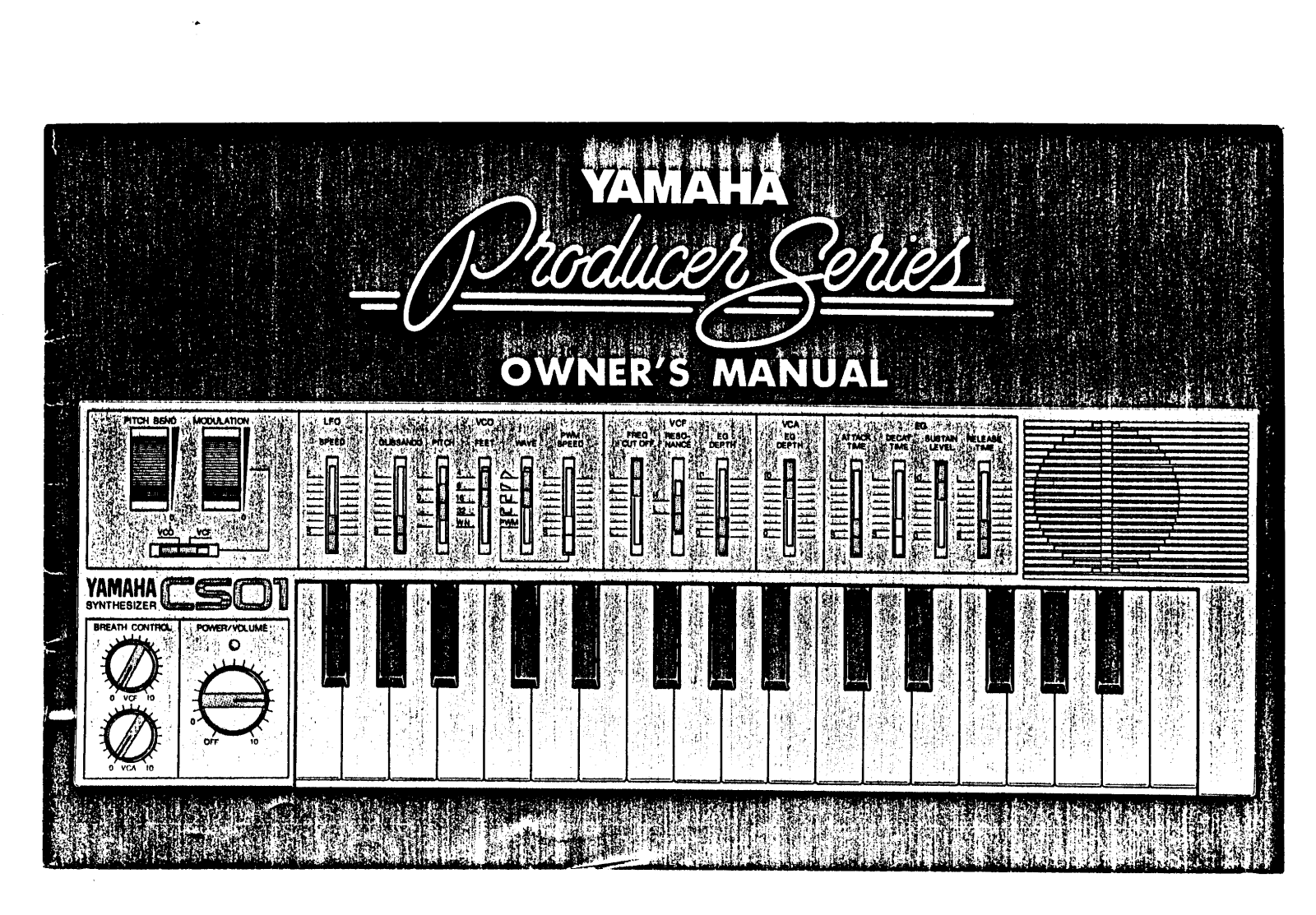 Yamaha CS01E User Manual