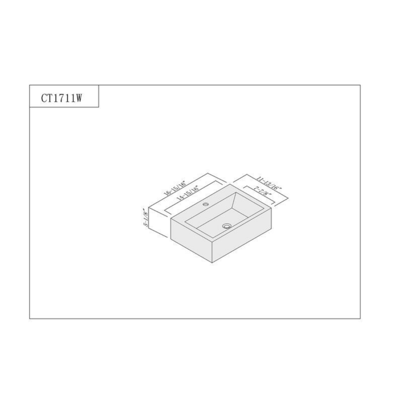 Fine Fixtures FINF1166 Dimensions - ManualMachine.com