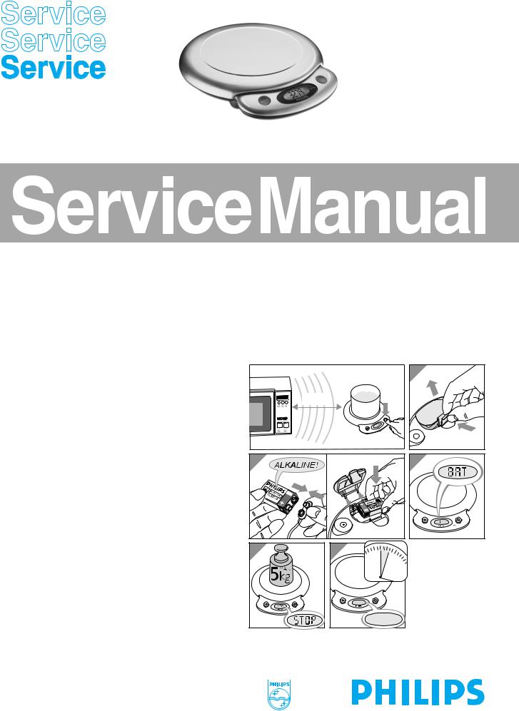 Philips HR2389B Service Manual