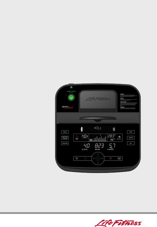 Life Fitness TRACK CONNECT CONSOLE User Manual