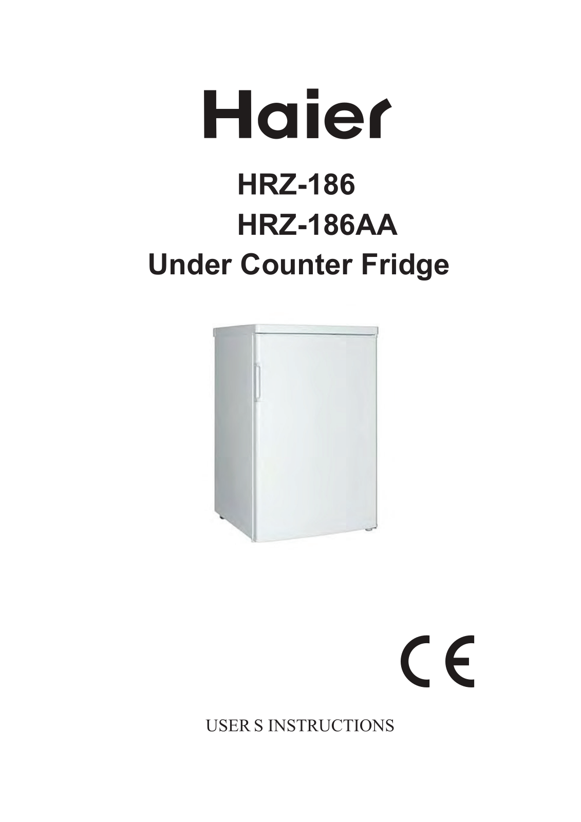 Haier HRZ-186AA, HRZ-186 User Manual