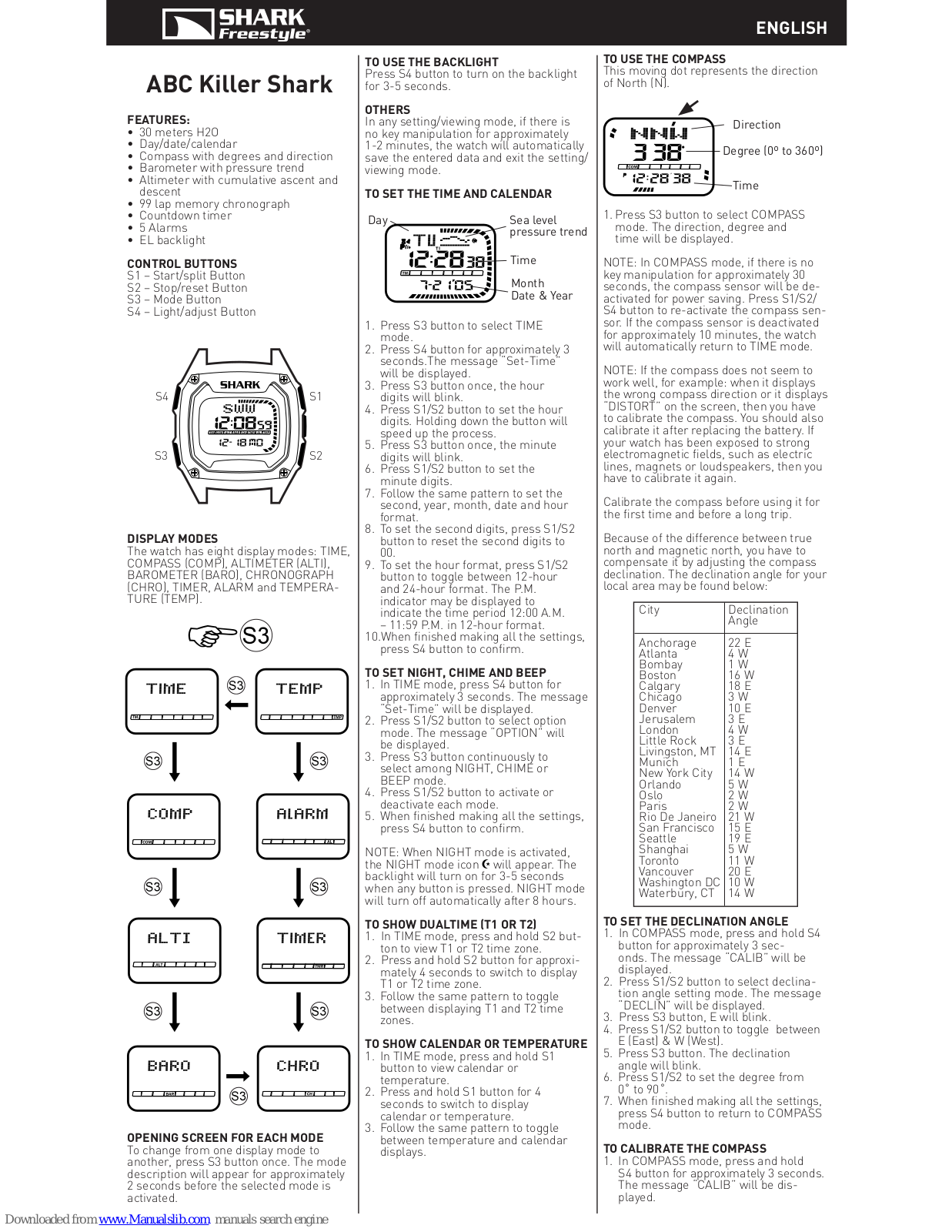 Shark ABC Killer User Manual