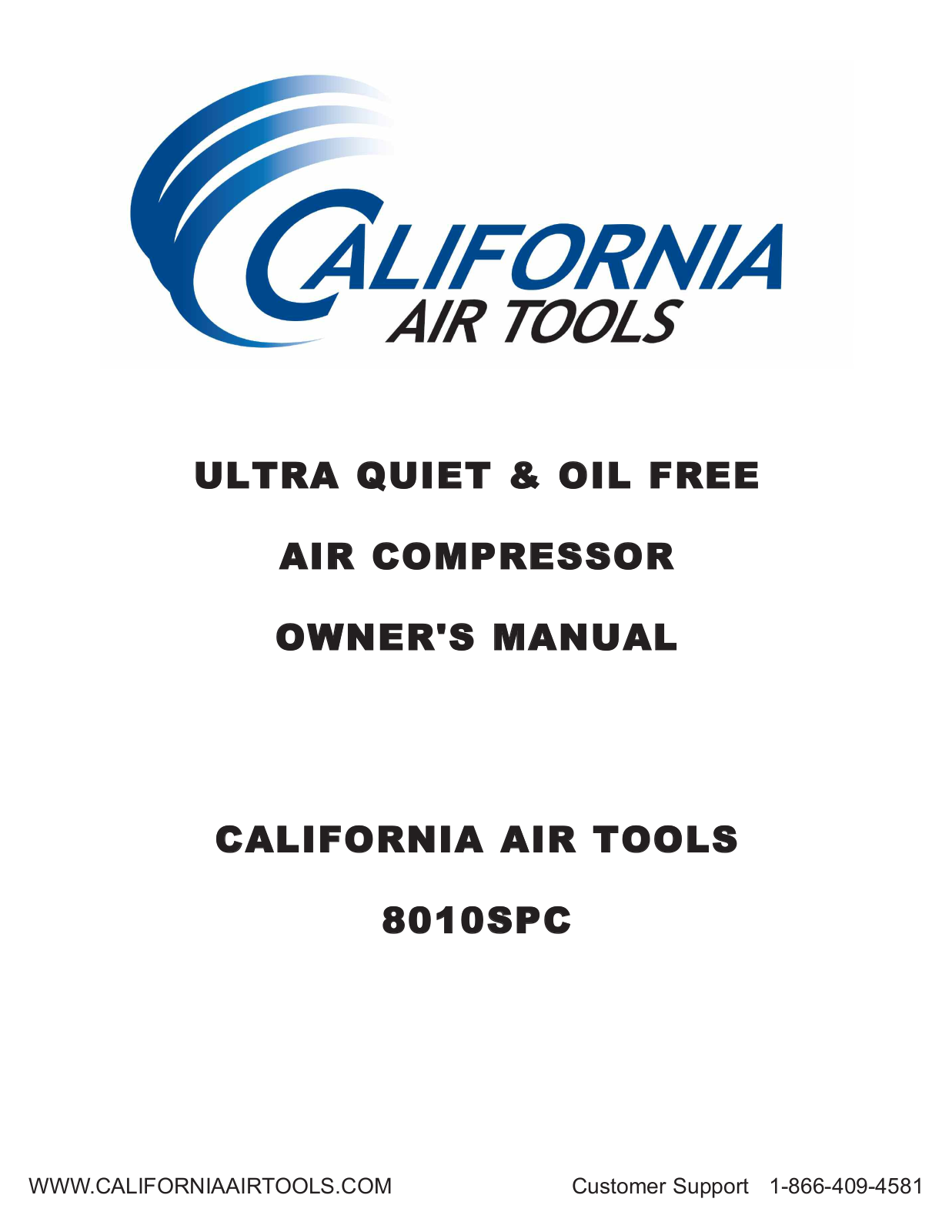 California air tools 9010SPC User Manual