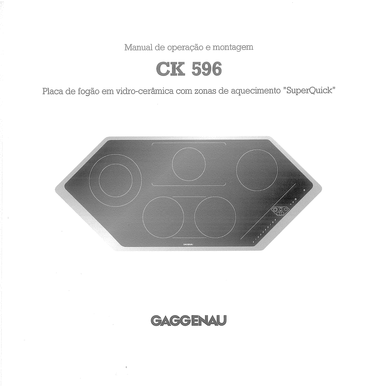 Gaggenau CK596215, CK596615, CK596115 Manual