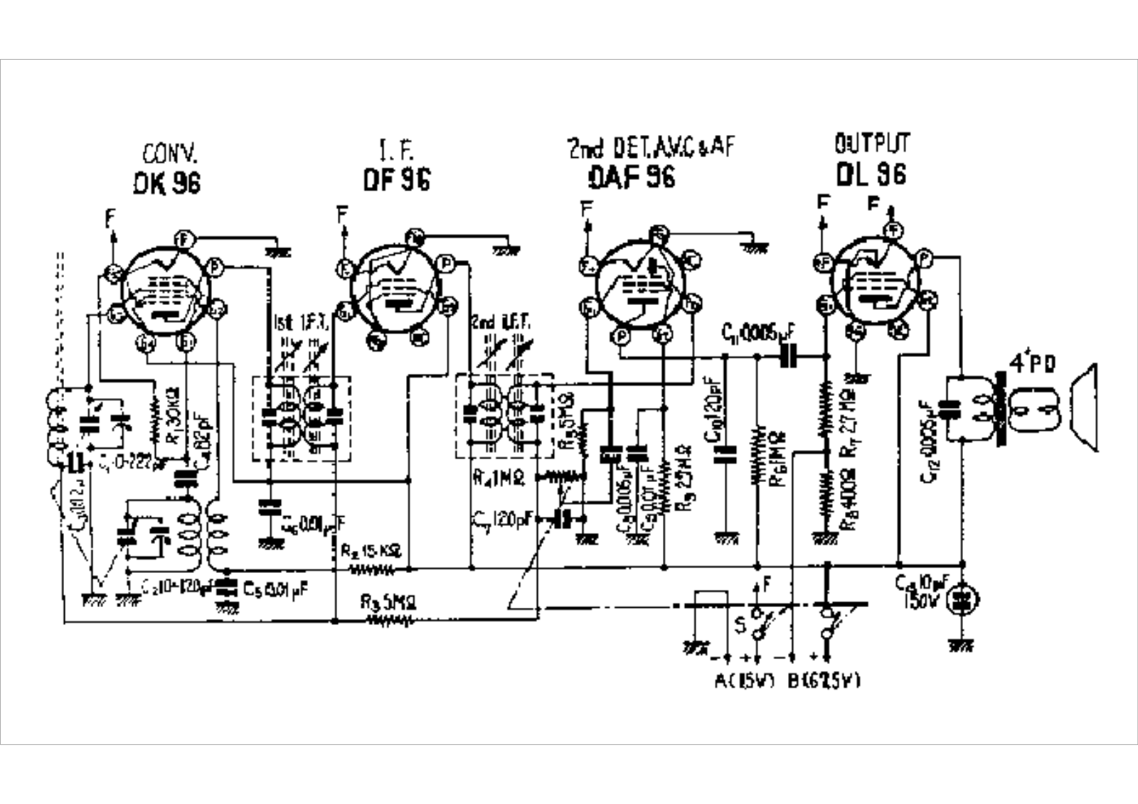Matsushita 4p schematic - ManualMachine.com