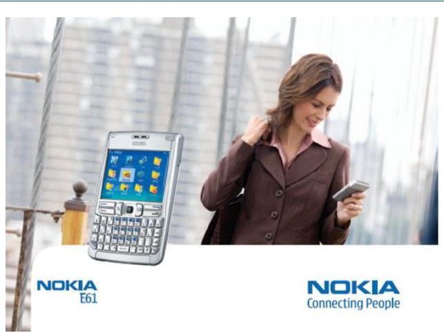Nokia E61-1, E61 Manual