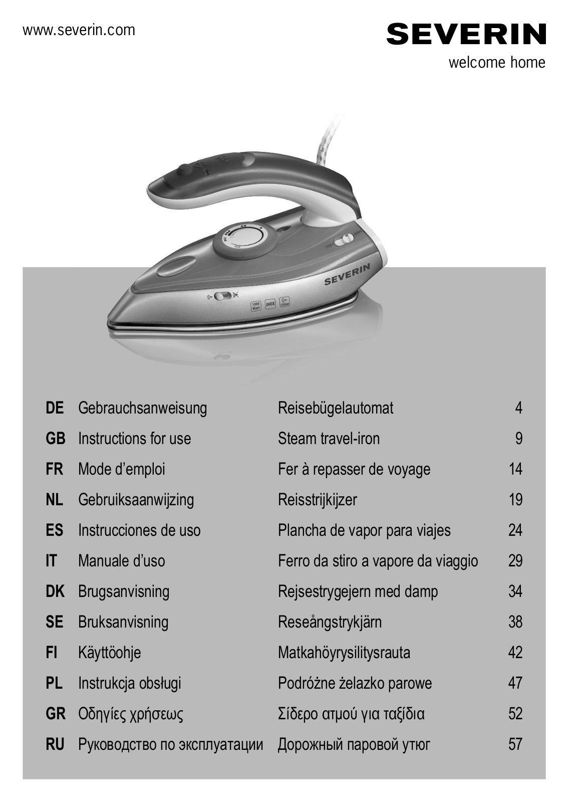 Severin BA 3234 User Manual