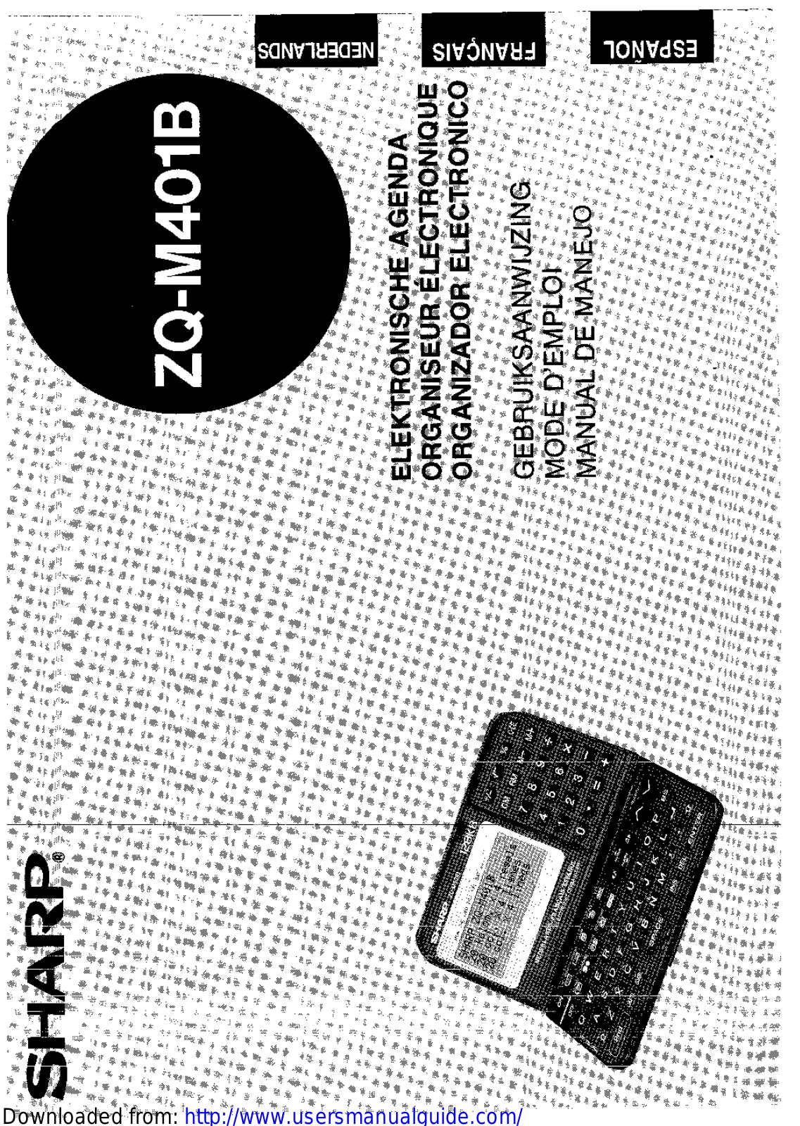 SHARP ZQ-M401B User Manual