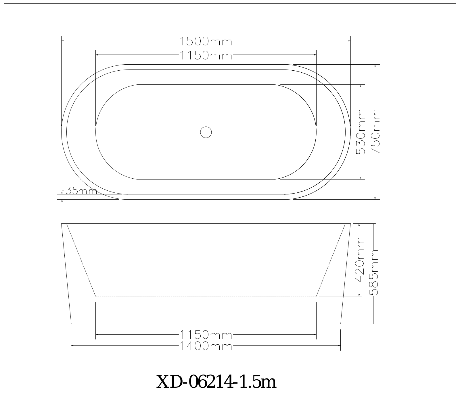 Alma ALMX1141 Dimensions - ManualMachine.com