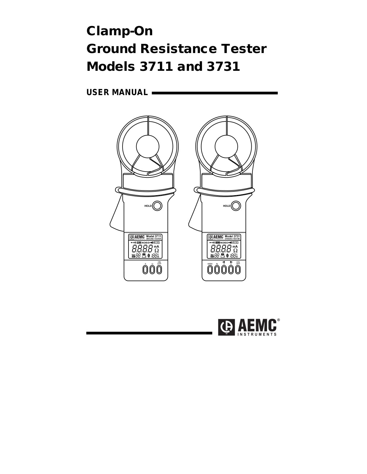 AEMC 3711 Operating Manual