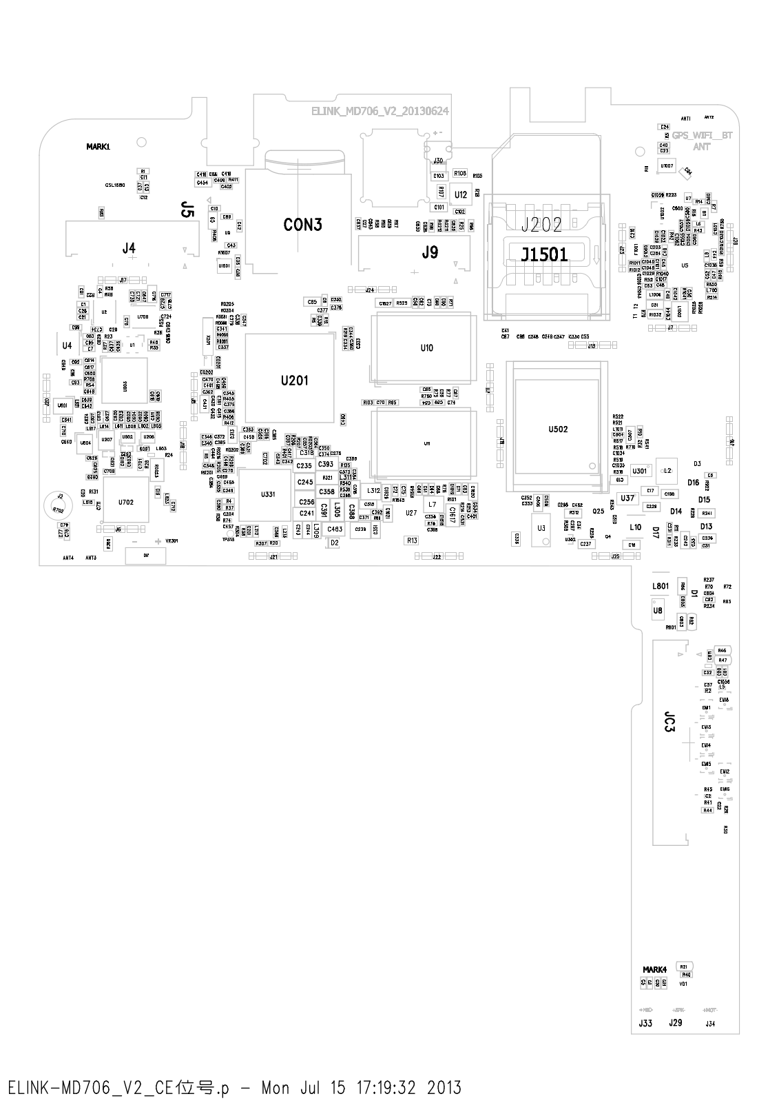 SUPRA MD706 Schematic Top