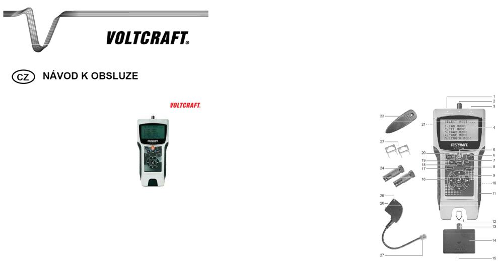 VOLTCRAFT CT-20TDR User guide