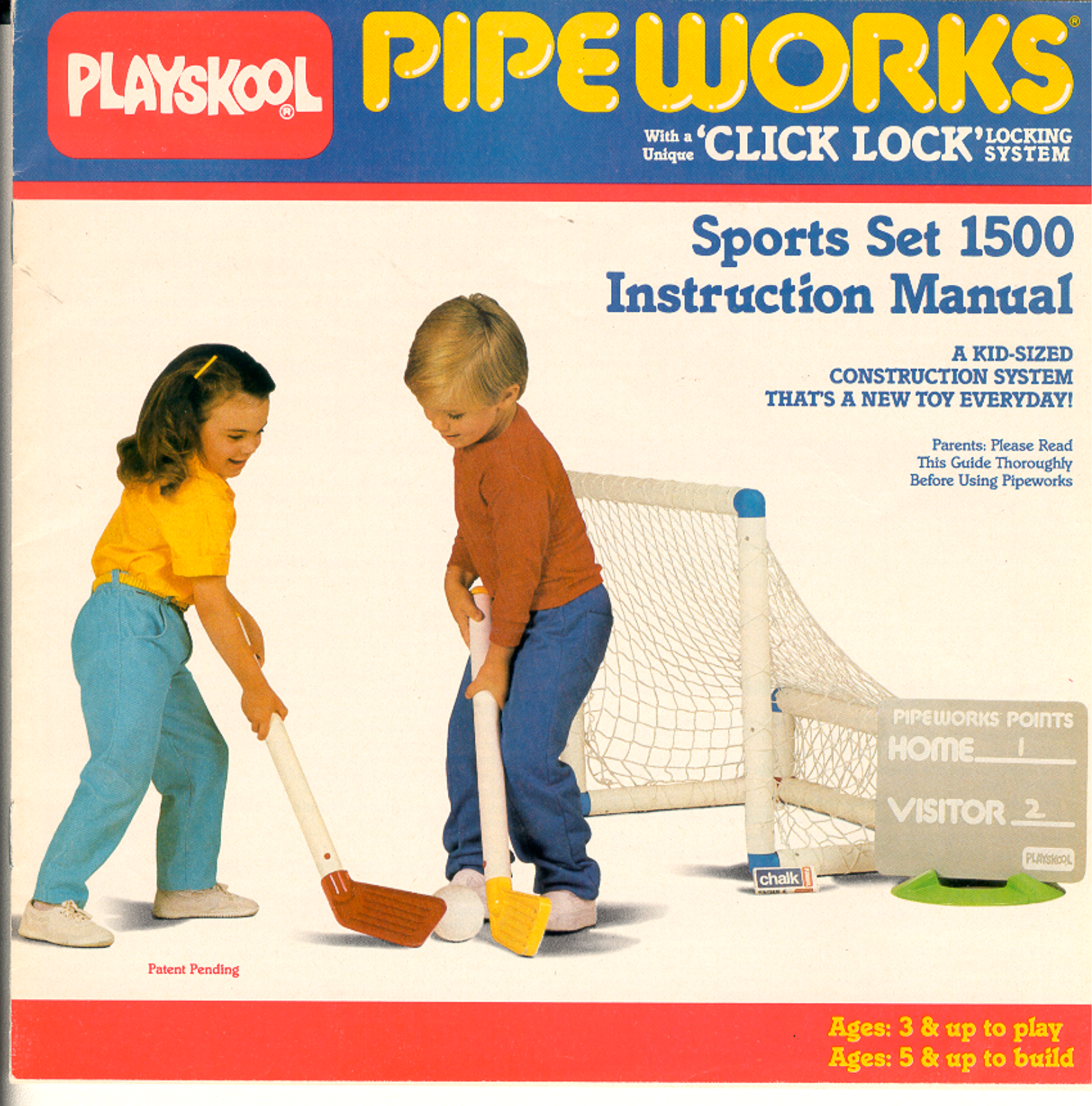 HASBRO Pipeworks Sports Set 1500 User Manual