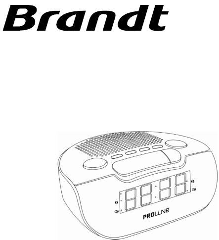 BRANDT BCR173 User Manual