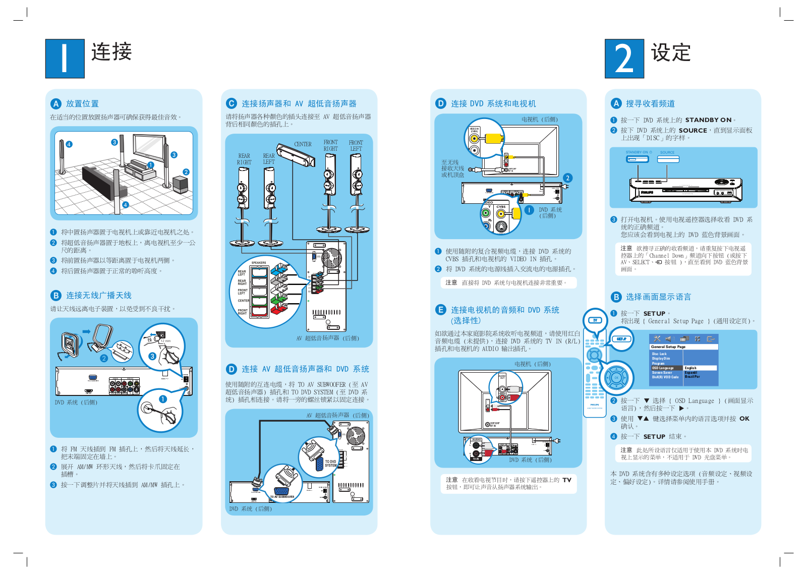 Philips HTS4750 User Manual