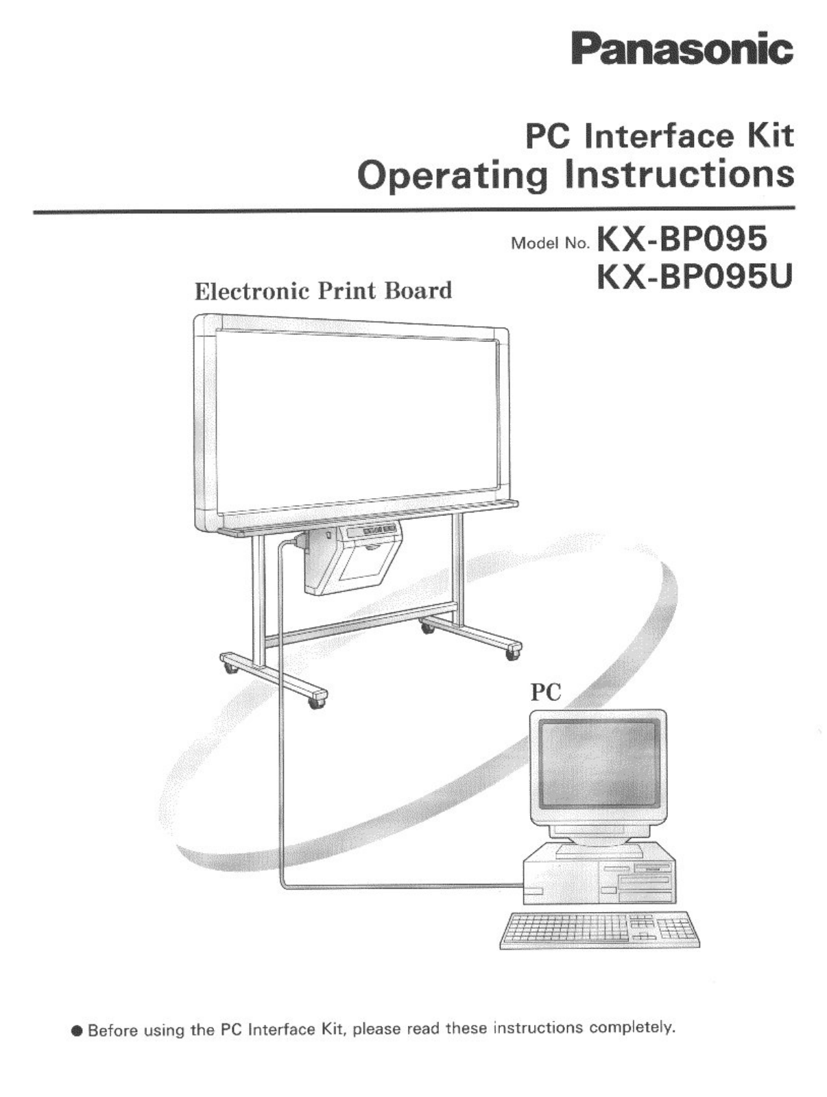 Panasonic KX-BP095, KX-BP095U User Manual