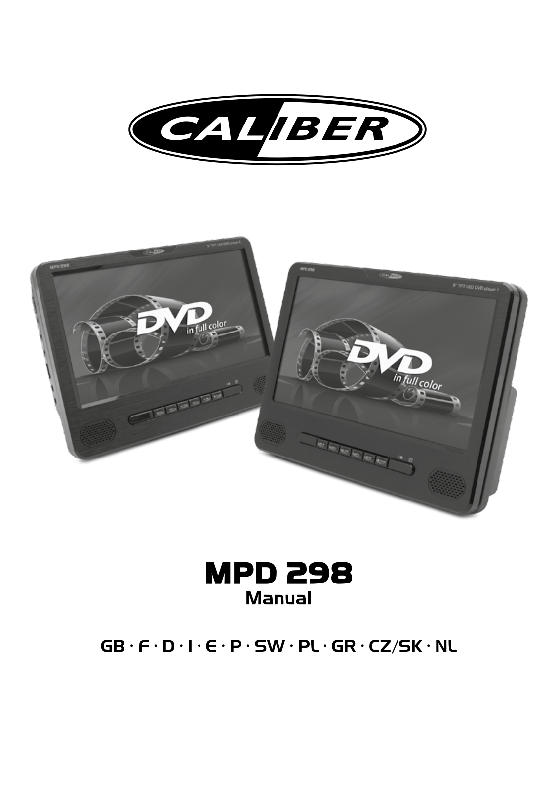 Caliber Audio Technology MPD298 User Manual