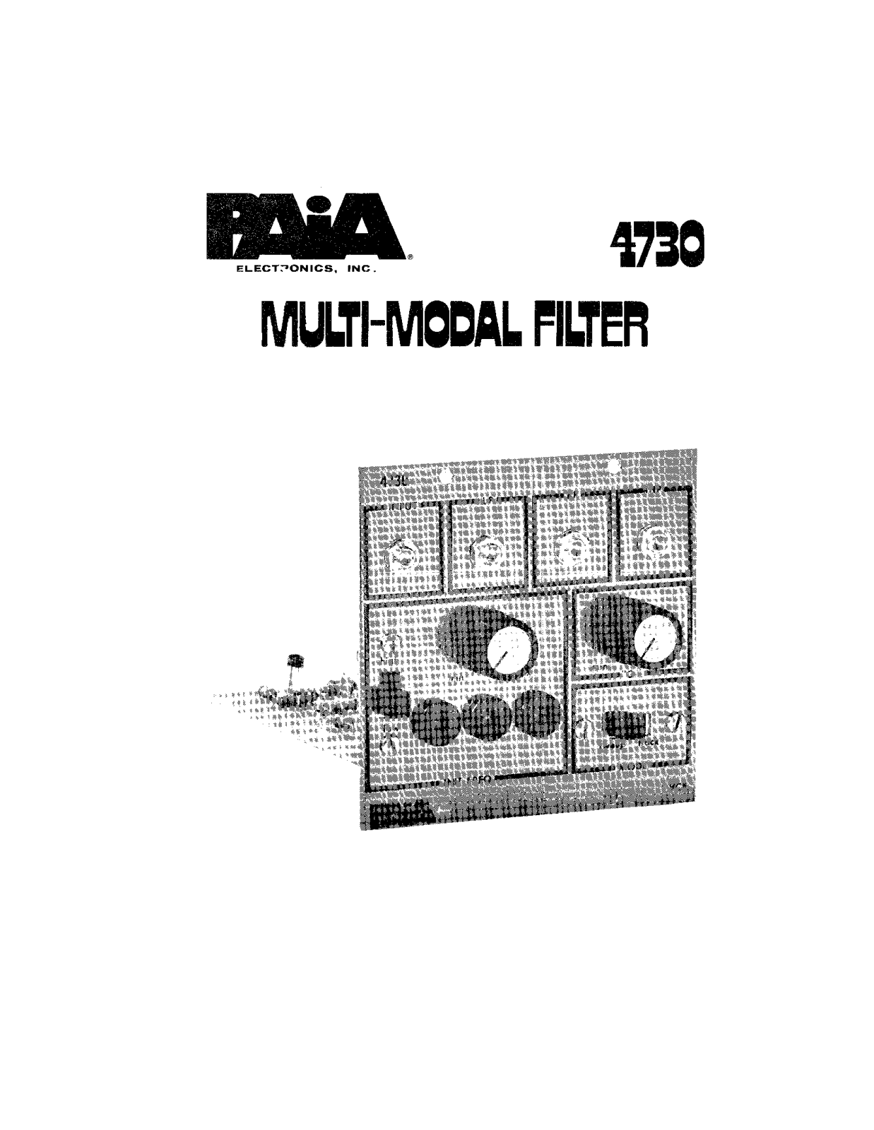 PAiA Electronics 4730 User's Manual