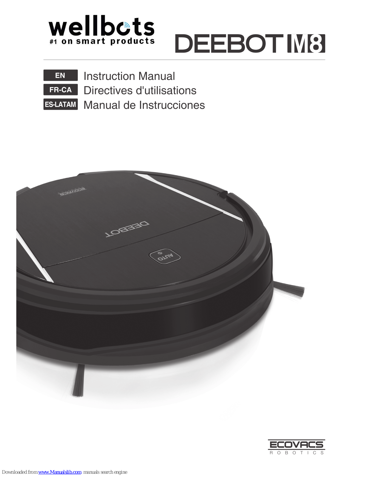 wellbots DEEBOT M8 Instruction Manual - ManualMachine.com
