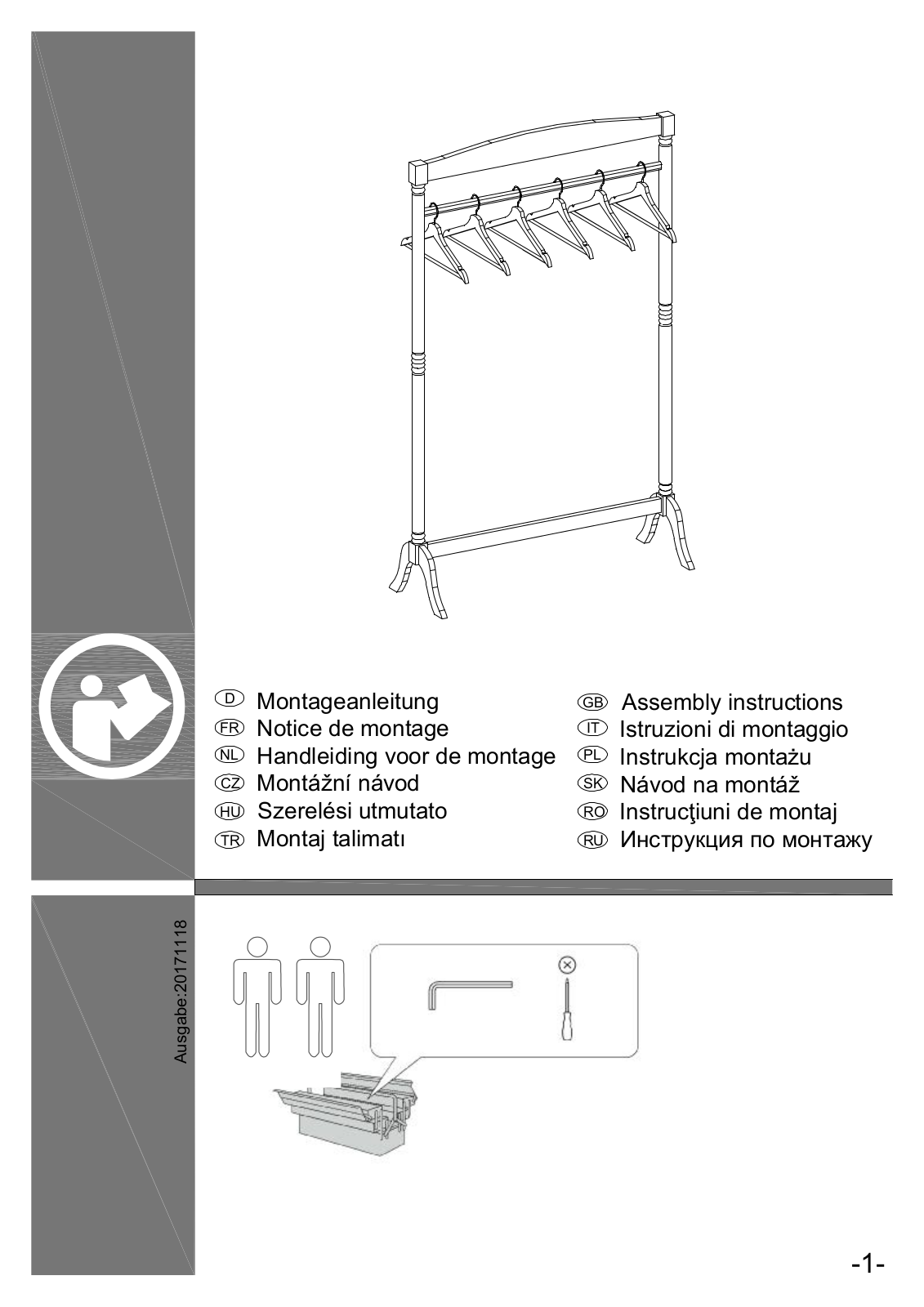 Home affaire Lieblingsstucke Assembly instructions