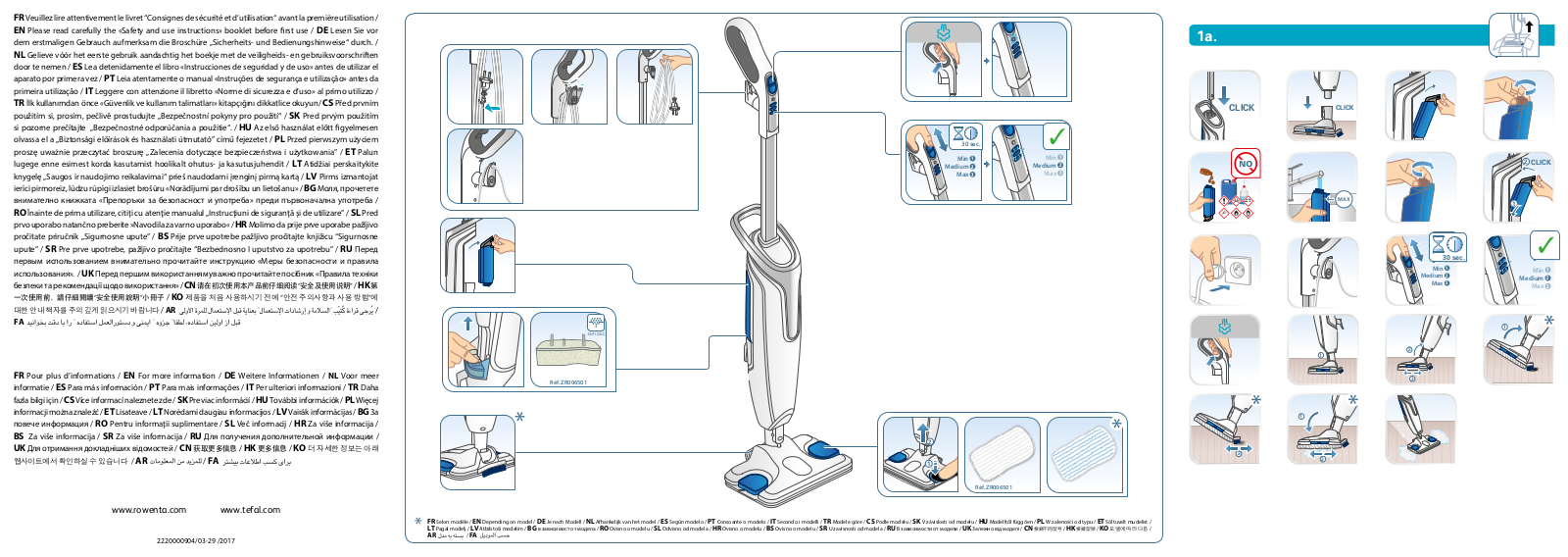 Tefal VP6591RH User Manual