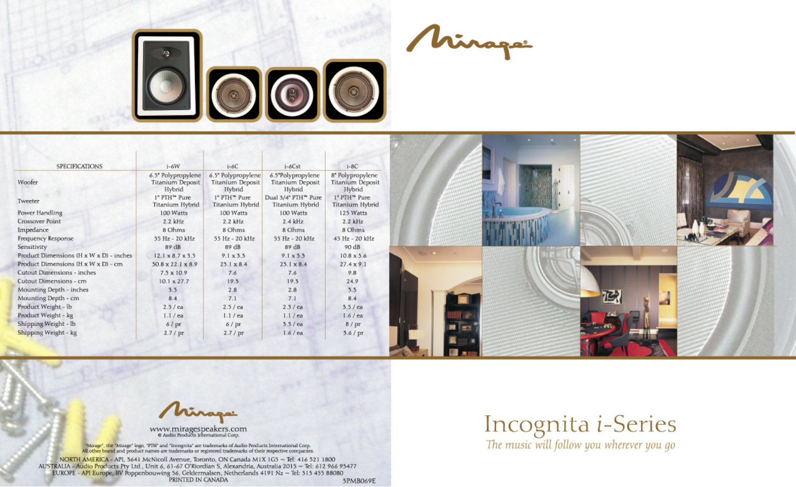 Mirage I-6-C Brochure