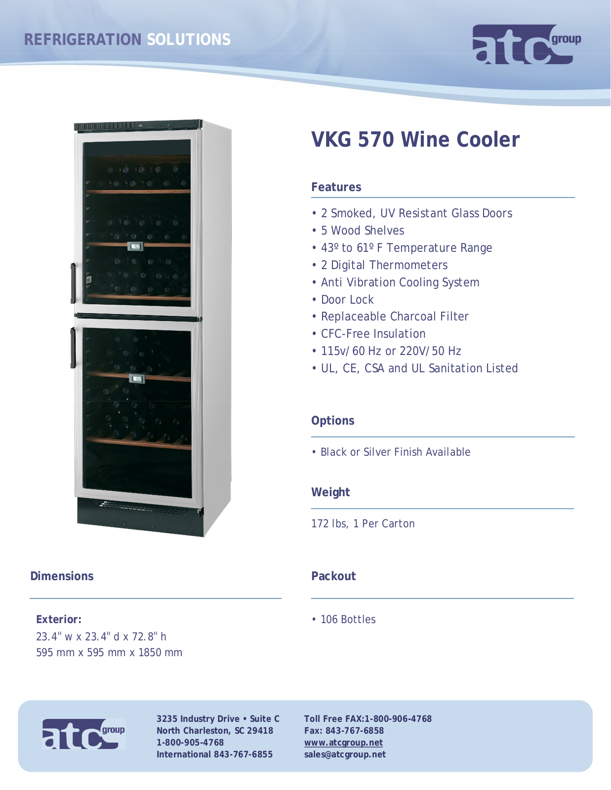 ATC Group VKG 570 User Manual