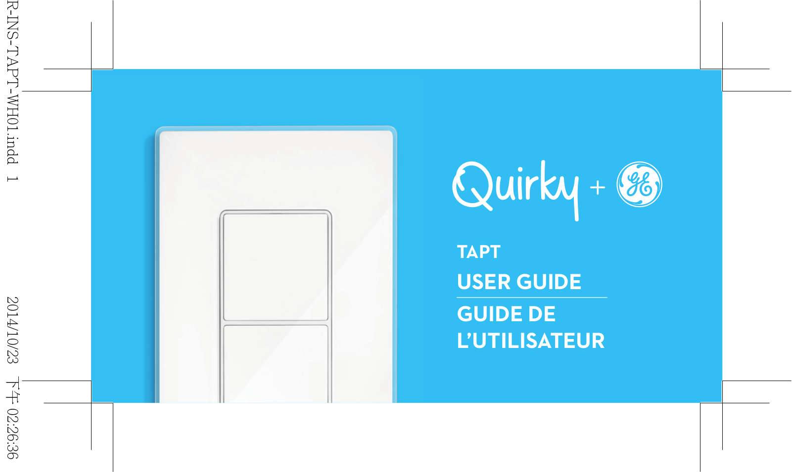 Quirky TAPT001 User Manual