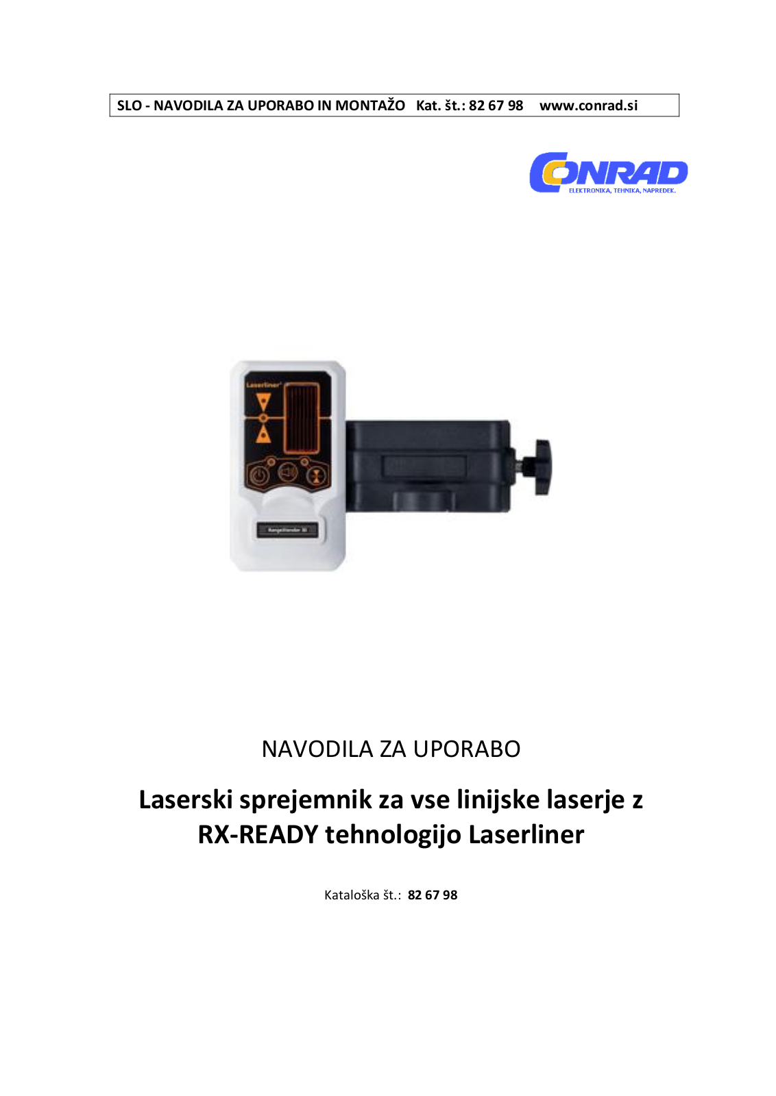 Laserliner RangeXtender RX User guide