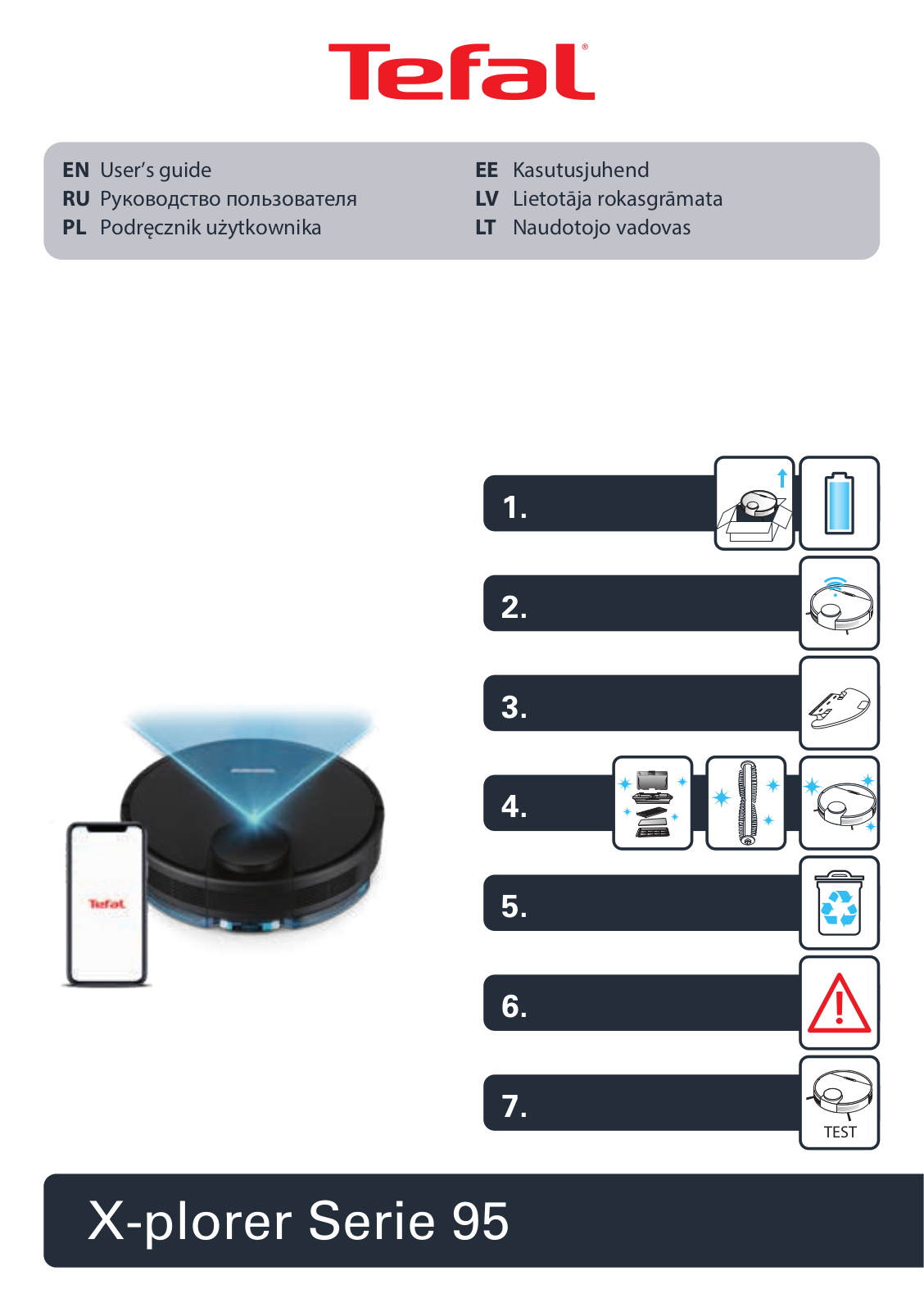 Tefal RG7975WH User Manual