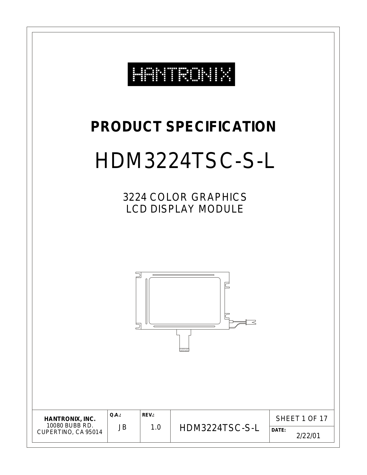 HANTRONIX HDM3224TSC-S-L Datasheet