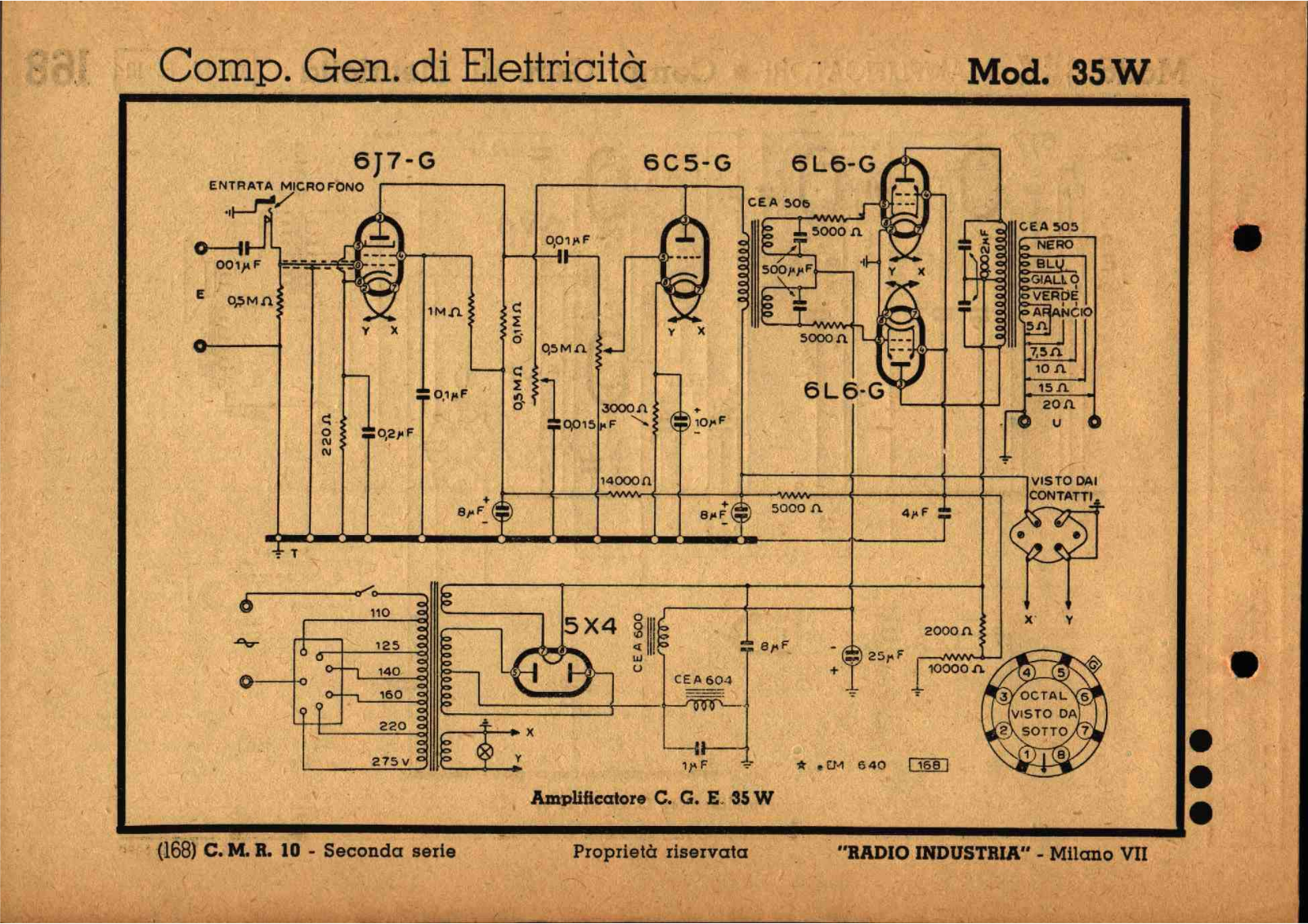 CGE ampli 35w schematic - ManualMachine.com