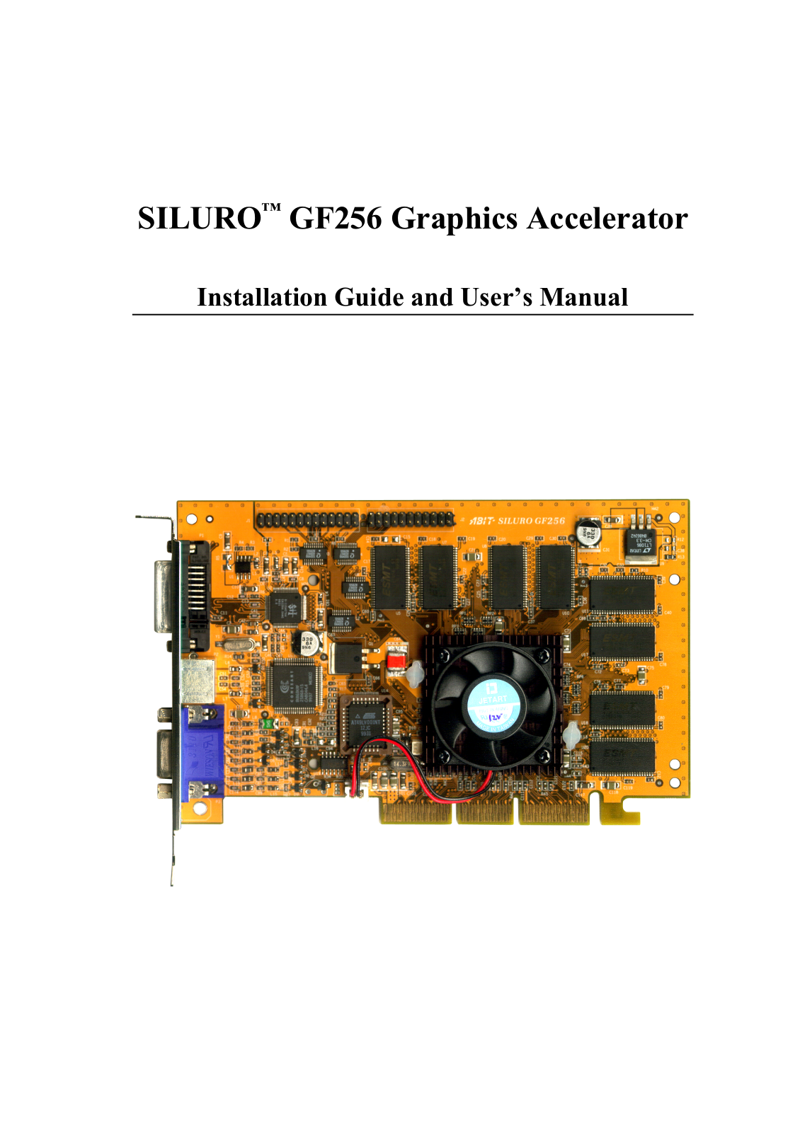 Abit GF256E User Manual