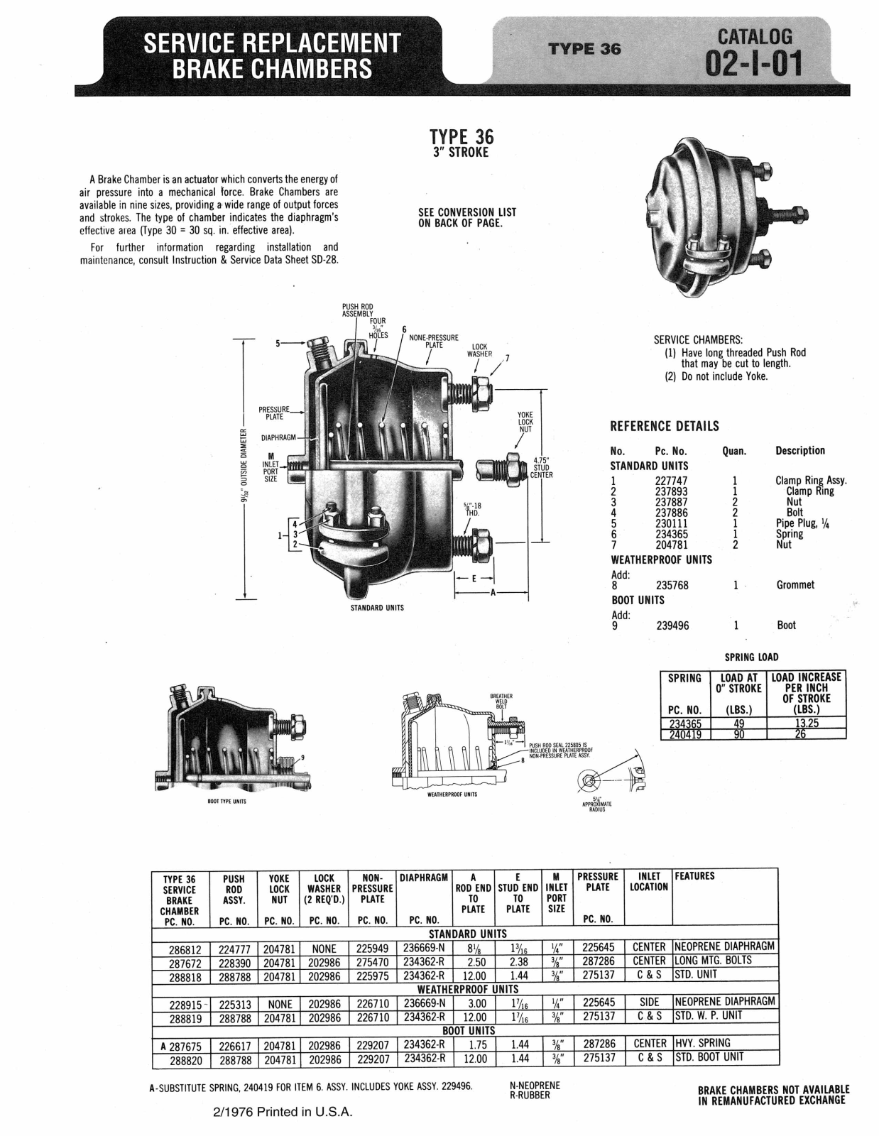 BENDIX 02-I-01 User Manual