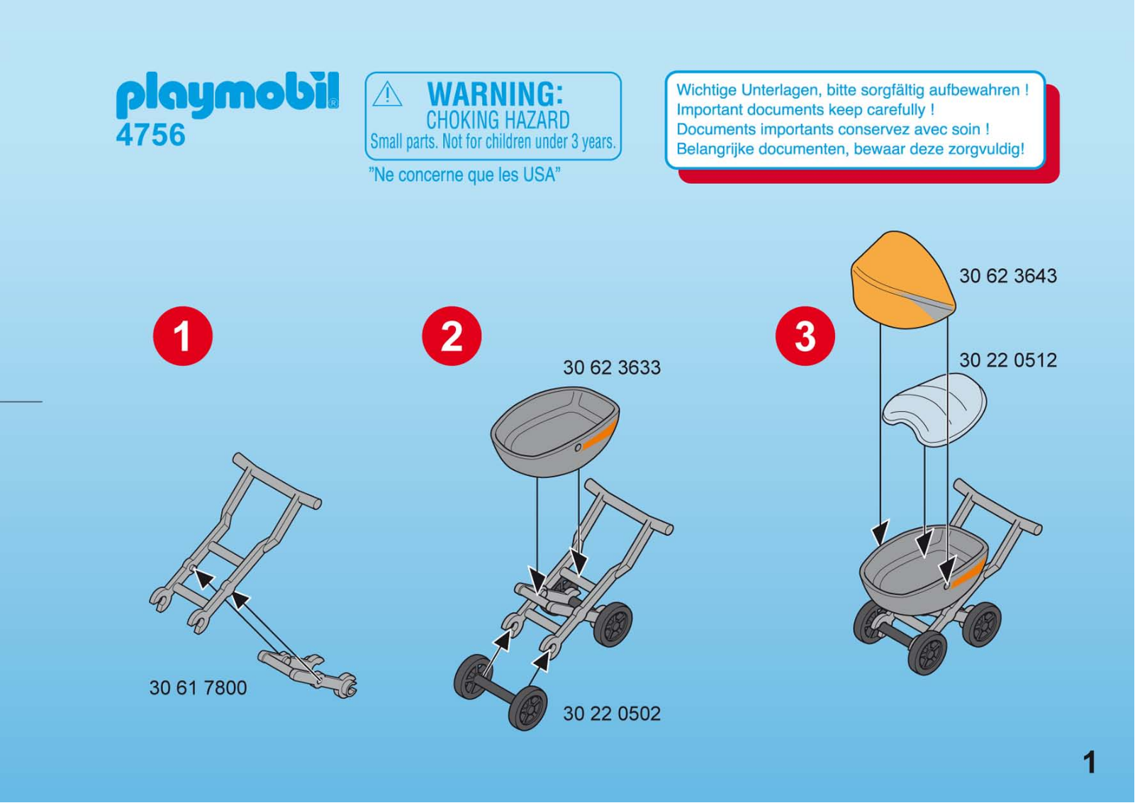 playmobil 4756 Instructions