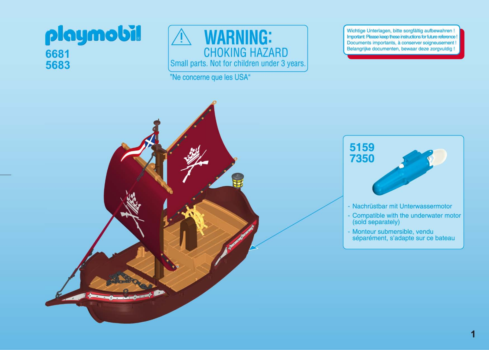 Playmobil 6681 Instructions