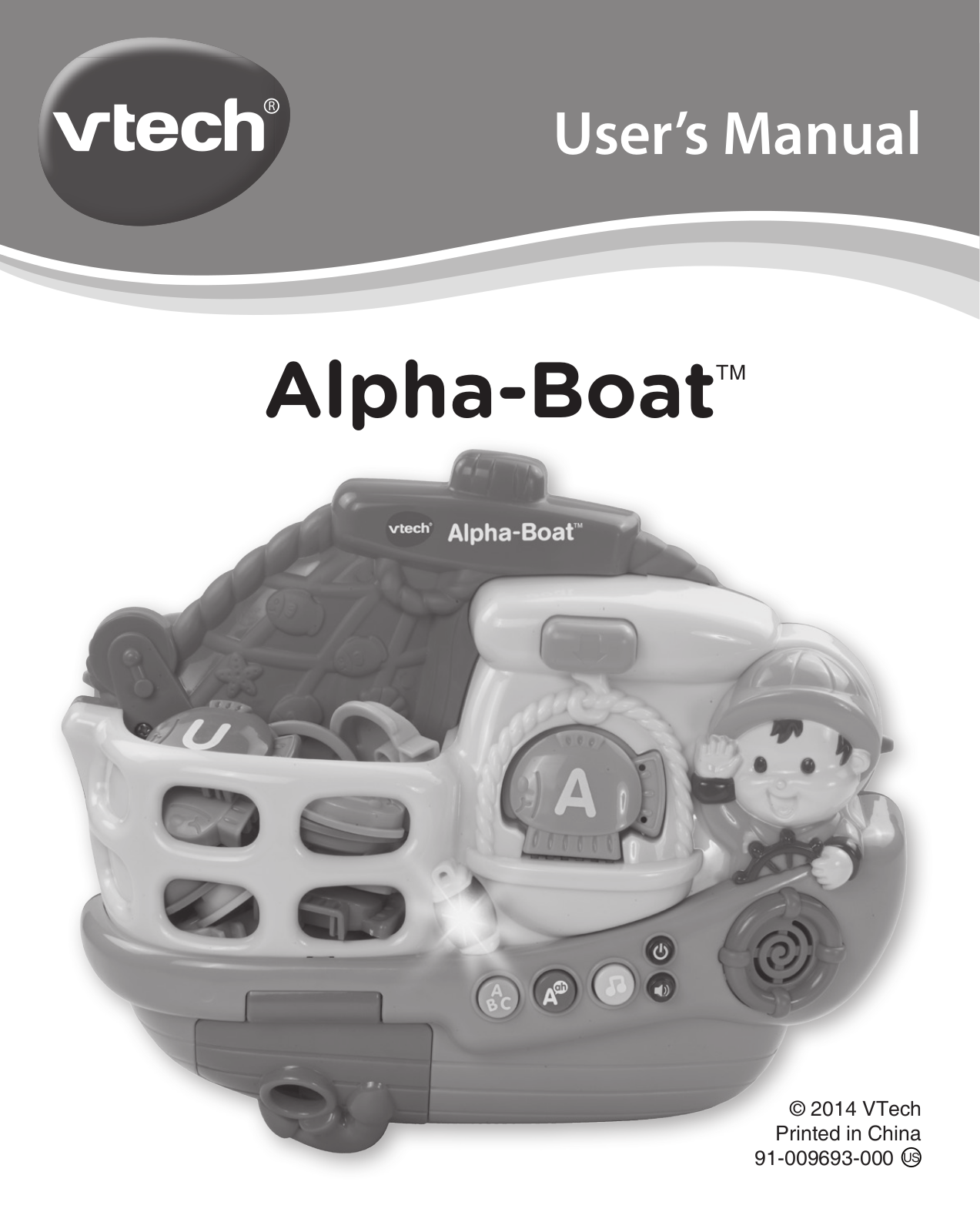 VTech Alpha-Boat Owner's Manual