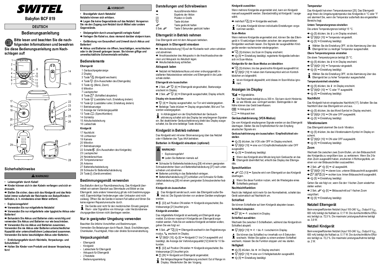 Switel BCF819 User Manual - ManualMachine.com