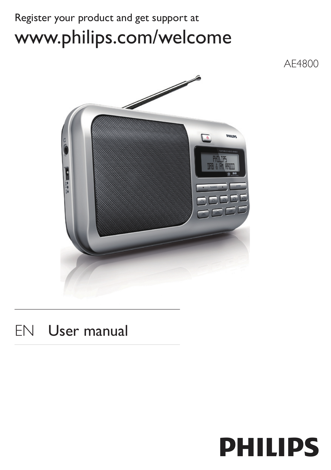 Philips AE4800 User Manual