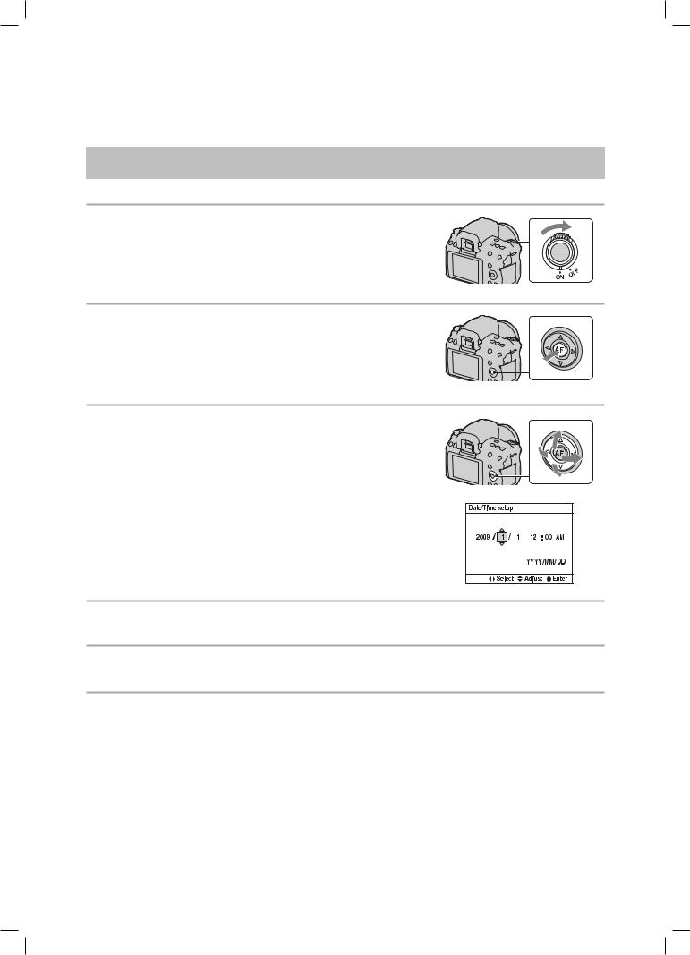 Sony DSLR-A450Y User Manual