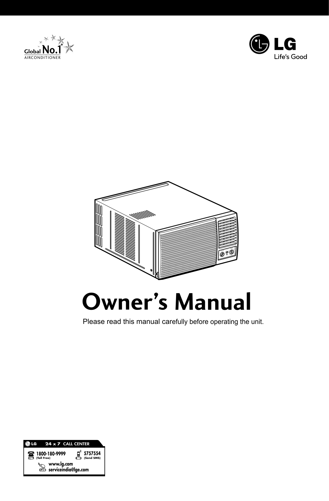 LG LWA3EW2DD2, LWA3CR3A Owner’s Manual